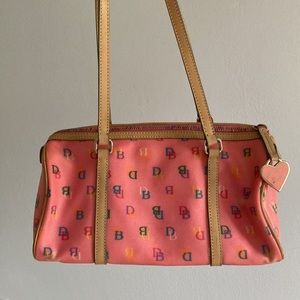 Dooney & Bourke IT Collection Pink Barrel Bag